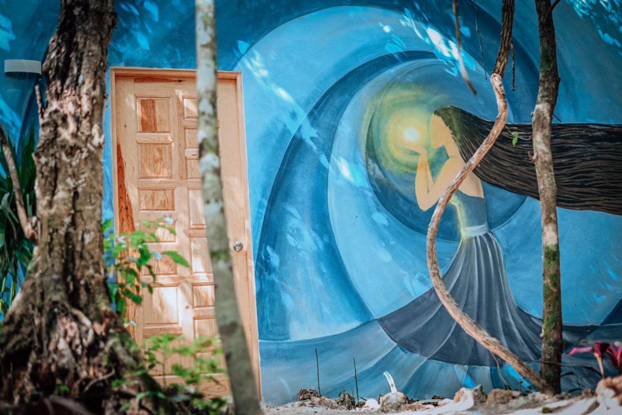 Lunita Jungle Experience Hotel Puerto Morelos Bagian luar foto