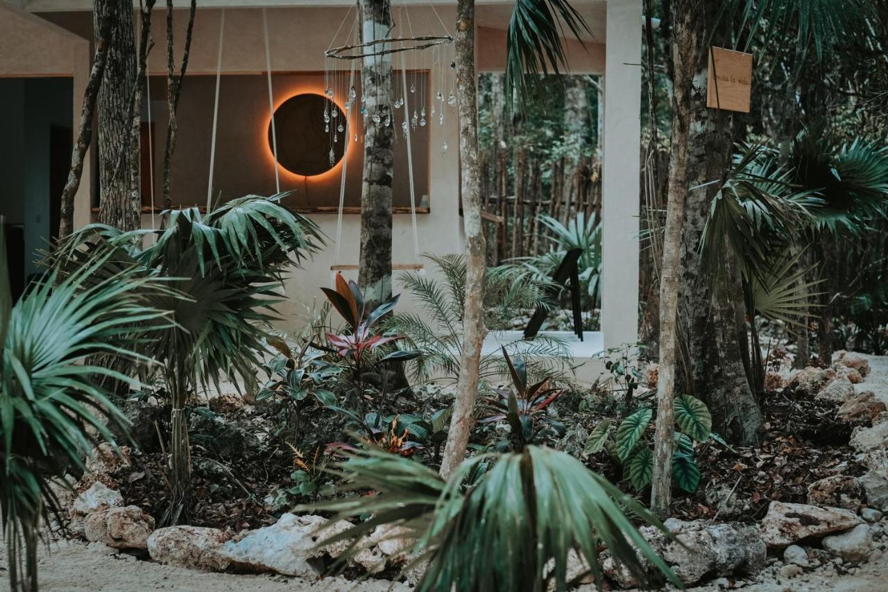 Lunita Jungle Experience Hotel Puerto Morelos Bagian luar foto