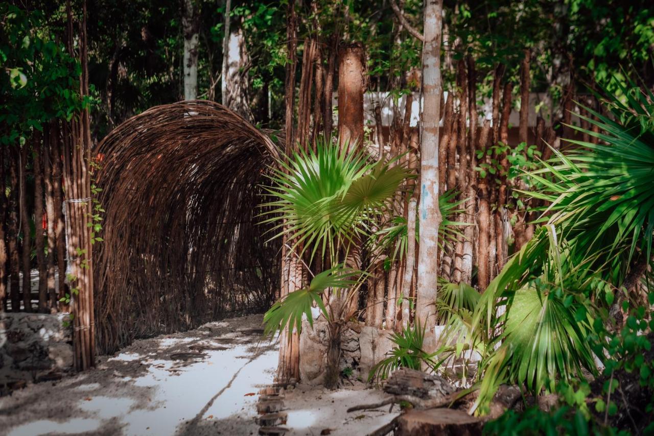 Lunita Jungle Experience Hotel Puerto Morelos Bagian luar foto